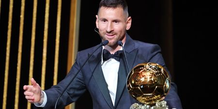 Lionel Messi made it a point to address Erling Haaland comments in his Ballon d’Or speech