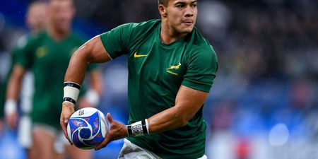 South Africa’s Cheslin Kolbe makes young fan’s day with World Cup medal gift