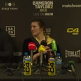 "I'll answer it. Not in front of Katie Taylor." - Eddie Hearn refuses to discuss Conor McGregor