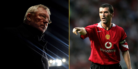 Roy Keane describes exactly the type of relationship he had with Alex Ferguson