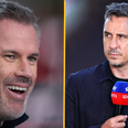 Jamie Carragher sends Gary Neville reminder after Man United’s European exit