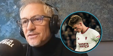‘So it’s come to this’ – Gary Lineker makes poignant point about Man United’s Anfield tactics