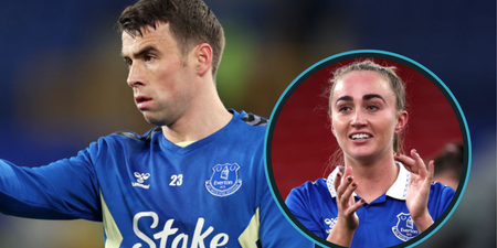 Everton woman’s team captain pays tribute to Seamus Coleman for helping the team