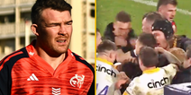 Peter O’Mahony far from impressed with Northampton celebrations after big try