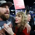 Taylor Swift storms pitch to celebrate as Travis Kelce's Chiefs reach Super Bowl