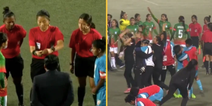 Controversial coin toss decides winner of women’s Under-19 final