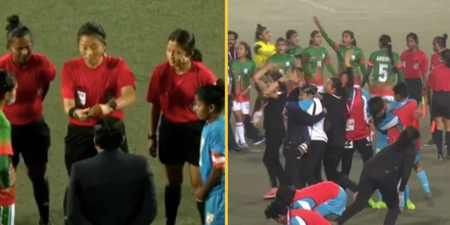 Controversial coin toss decides winner of women’s Under-19 final