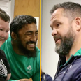 Bundee Aki the hero and Andy Farrell’s favourite football team revealed as Irish superfan visits camp