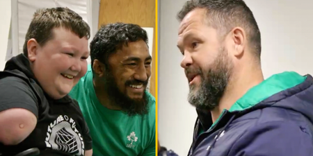 Bundee Aki the hero and Andy Farrell's favourite football team revealed as Irish superfan visits camp