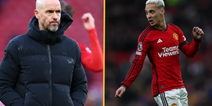 Erik ten Hag explains why he brought Antony on in the 99th minute of Fulham defeat