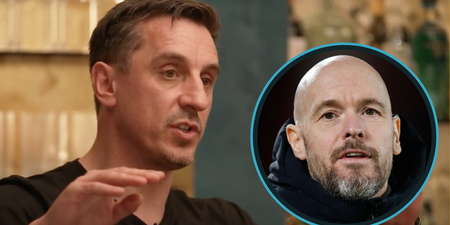 Gary Neville on the Erik ten Hag comment that made his 'heart sink a little'