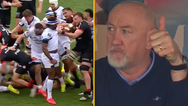 Trevor Brennan approves as son rushes to defence of teammate in huge Top 14 schemozzle