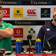 "I didn't want to say it like that!" - Farrell jumps in after Peter O'Mahony gets unwanted reminder