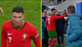 Cristiano Ronaldo could be in hot water after post-match gesture to official