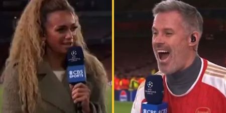 Jamie Carragher heavily criticised over Kate Abdo joke that ‘went too far’