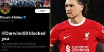 Darwin Nunez blocks Liverpool fan pages after deleting all trace of the club from his Instagram