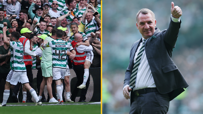 Brendan Rodgers explains to Rangers how his Celtic side beat them