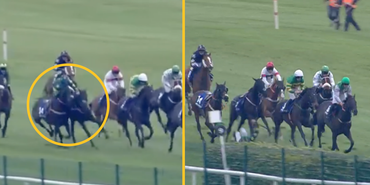 Jockey left shocked after loose horse causes chaos at Punchestown